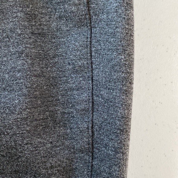 J Jill Ponte Slim Leg Gray Pant Knit Pullon Charcoal Gray Side Slit Size S Tall - Picture 8 of 16